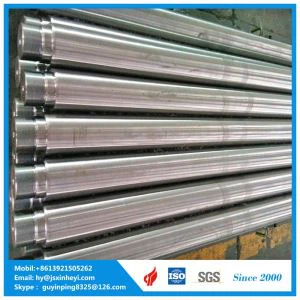 40Cr 하드 크롬 피스톤로드 유도 굳어진 유압로드